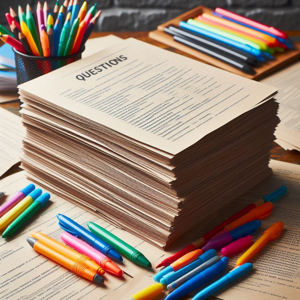 Question Papers (Physical Copies)